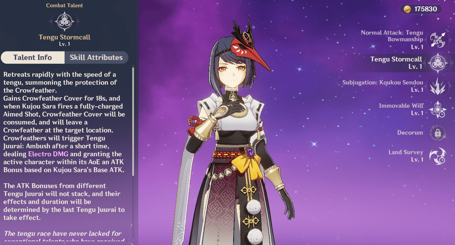 Top Builds For Kujou Sara In Genshin Impact