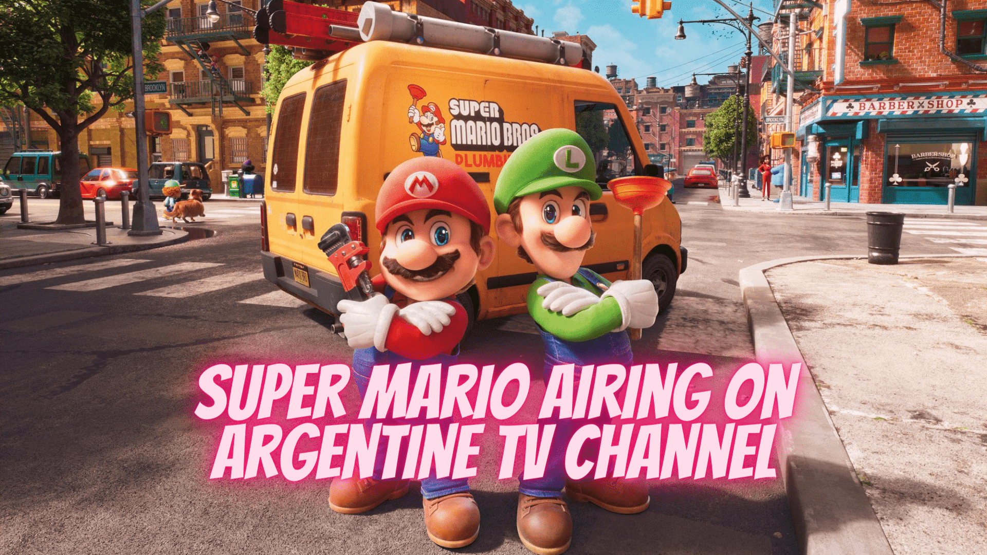 Argentine channel is airing The Super Mario Bros. Movie while it's still in theaters