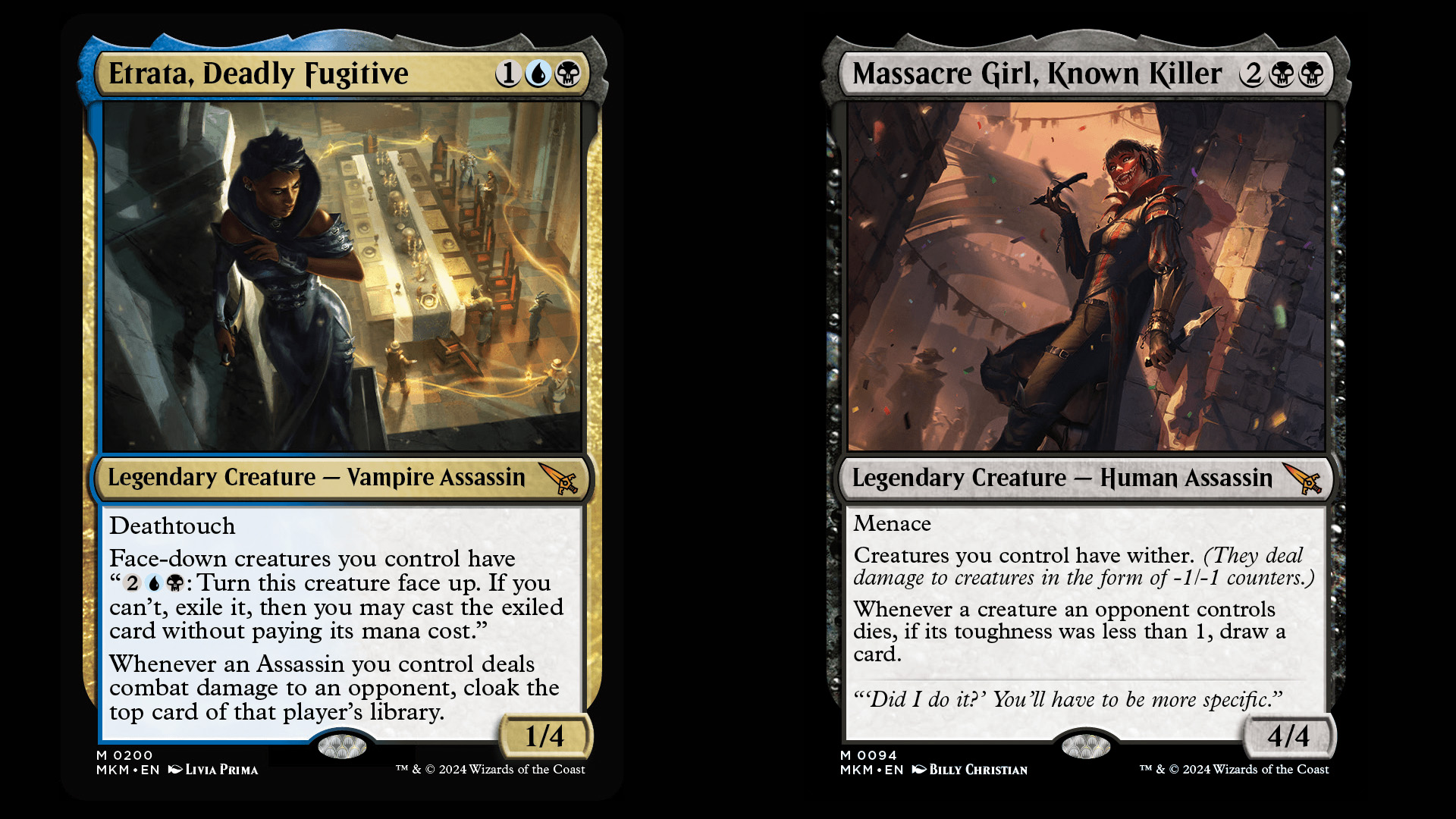 Alquist Proft teams up with Etrata and Massacre Girl to solve murders. But that seems counter-productive, given these two excel at being assassins.