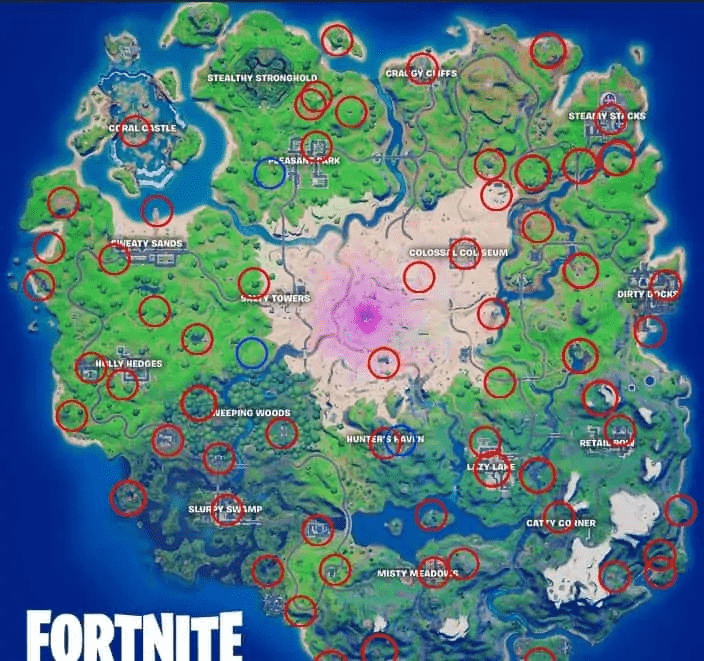 Npc Locations In Fortnite Season 5